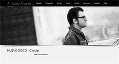 Desktop Screenshot of antonioalvarez.info